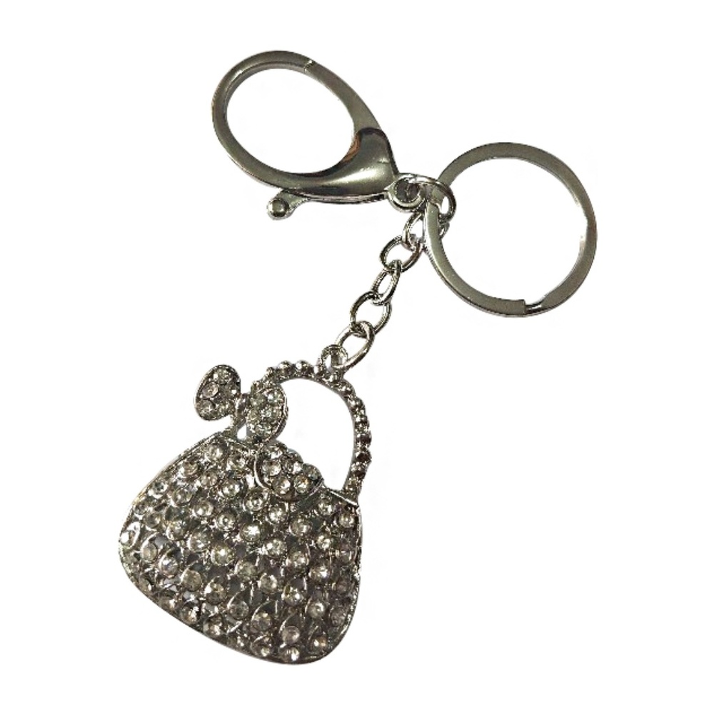 🆕 Handbag Key Chain- Silver